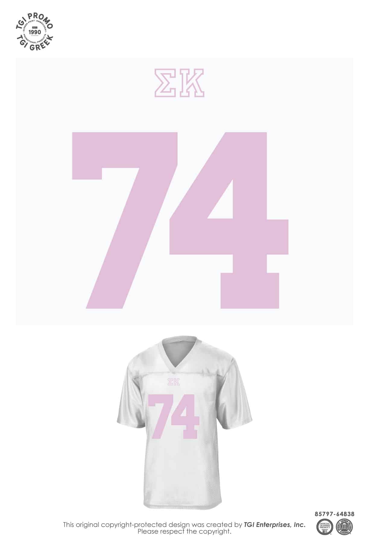 Sigma Kappa – ERAU Intramural Jersey