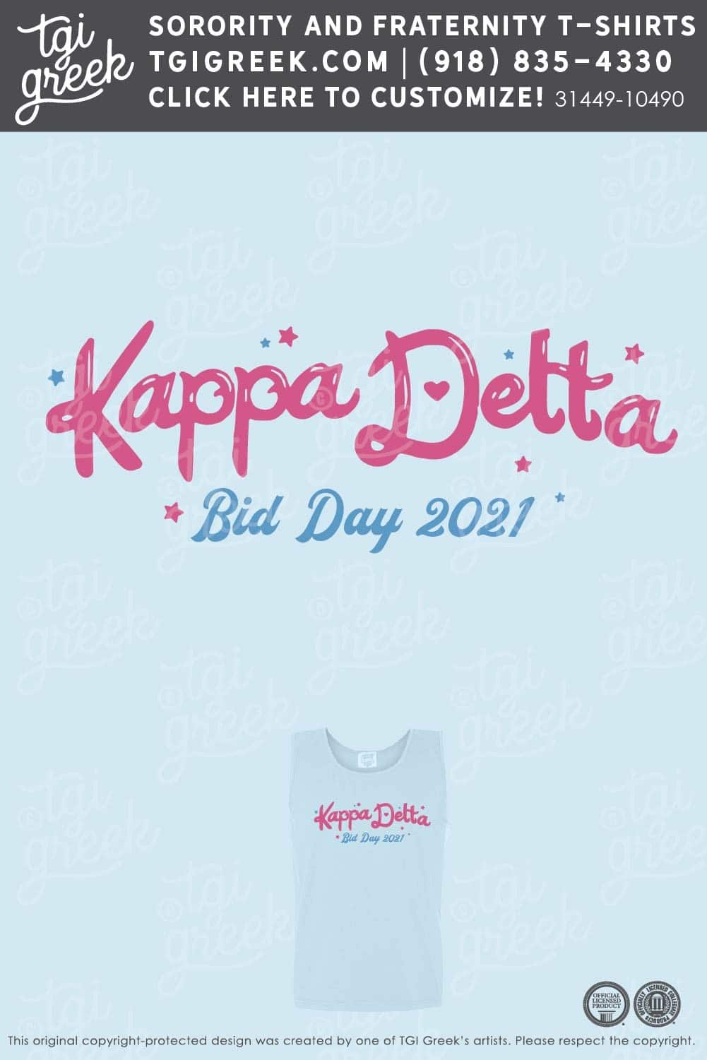 Kappa Delta – UWA Bid Day