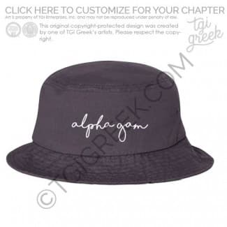 Alpha Ga- UWFL Bucket Hat