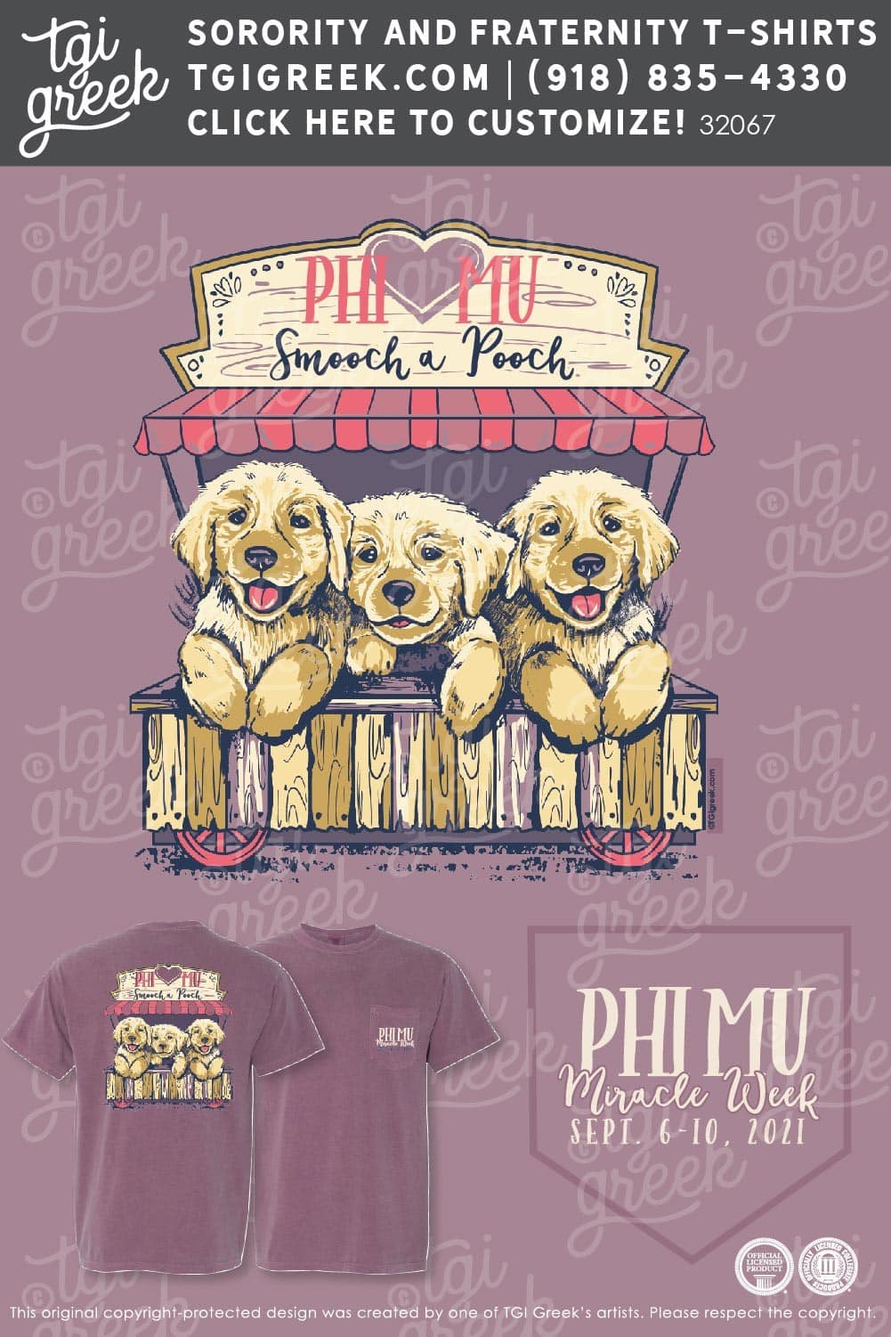 Phi Mu – Smooch A Pooch