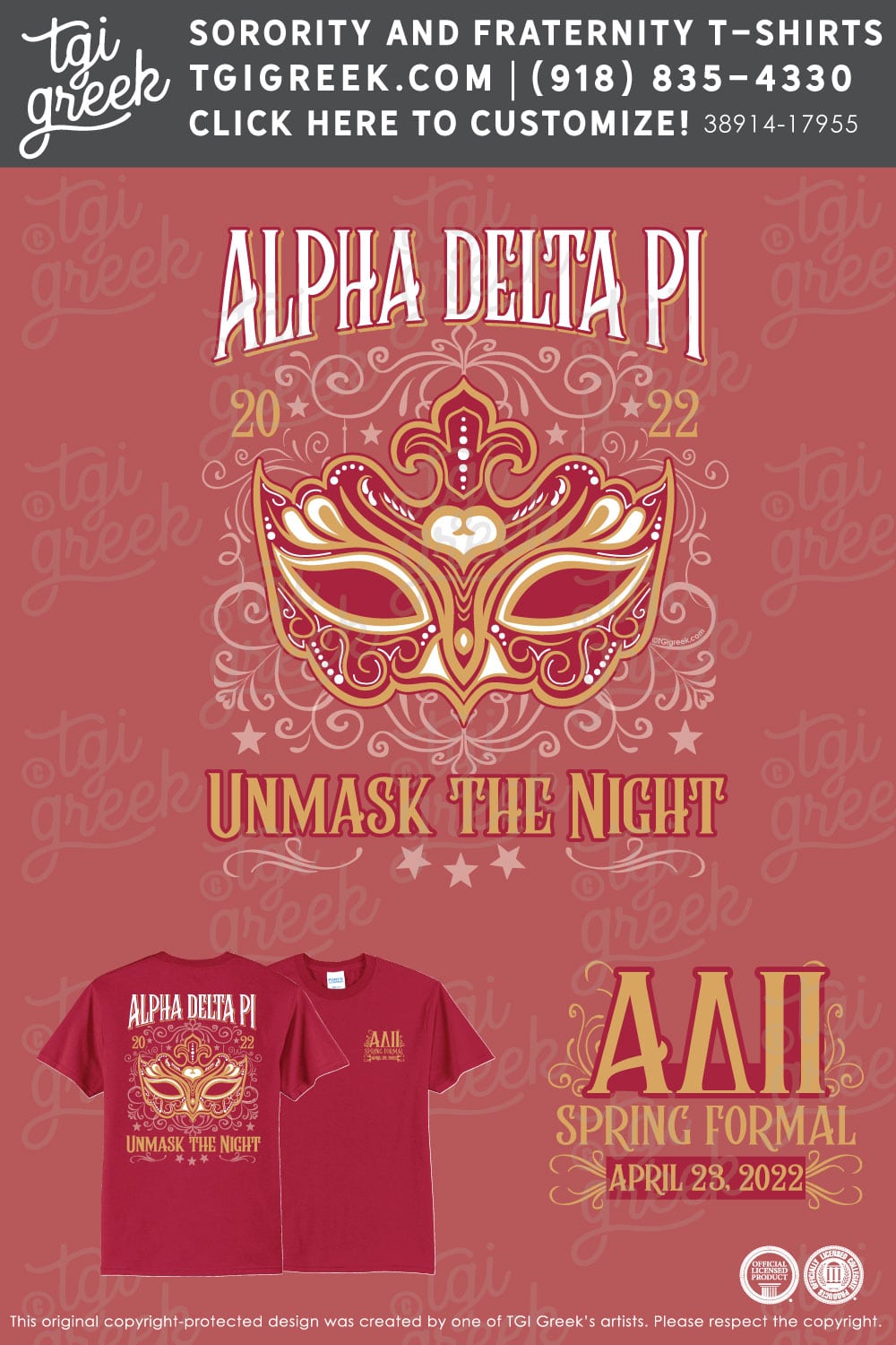 Alpha Delta Pi – UofM Formal