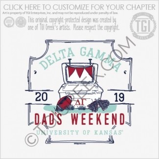 Delta Gamma-KU Dads Day TShirt