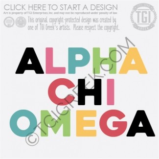 Alpha Chi Omega-OU PR Shirt