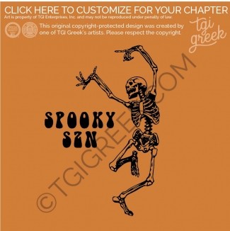 TGI – Delta Zeta Halloween PR