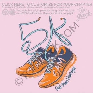 Alpha Gamma Delta – UCO 5k Shirt