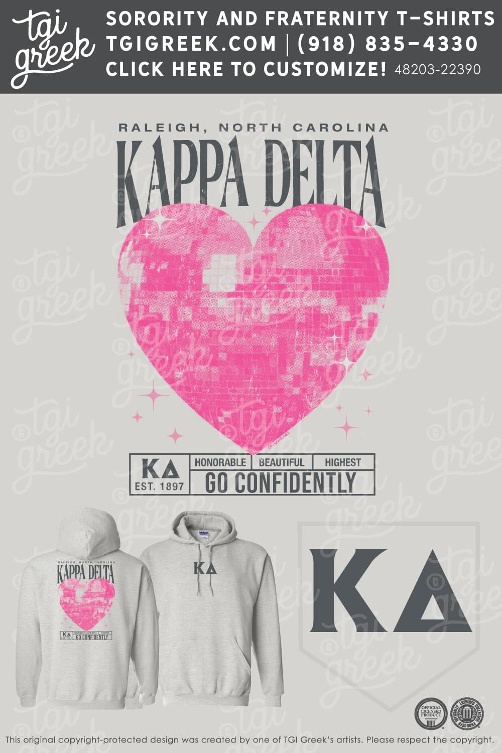 Kappa Delta – NCSU PR Hoodies