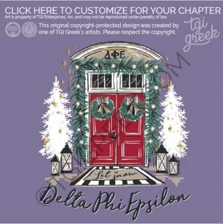 Delta Phi Epsilon – TSU sisterhood Christmas