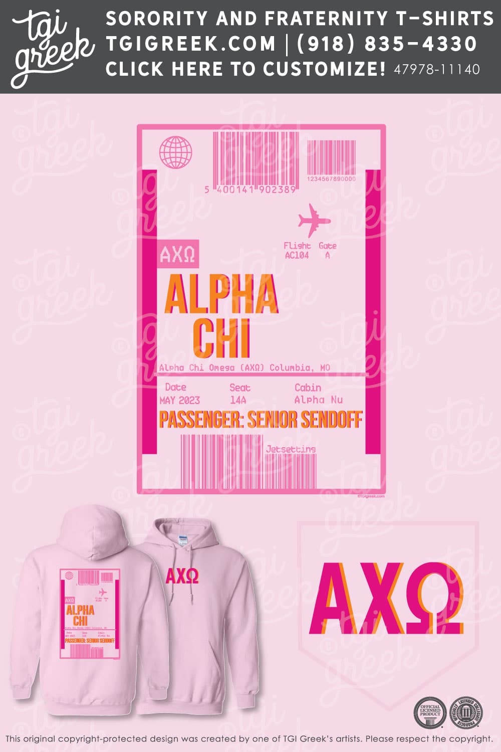 Alpha Chi Omega – MIZZ Senior Sendoff