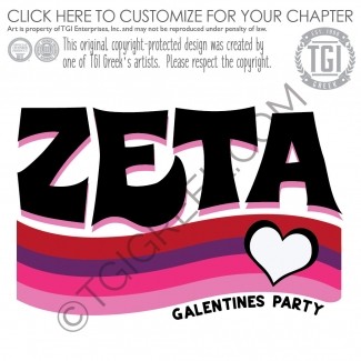 TGI Zeta Tau Alpha Galentines Party