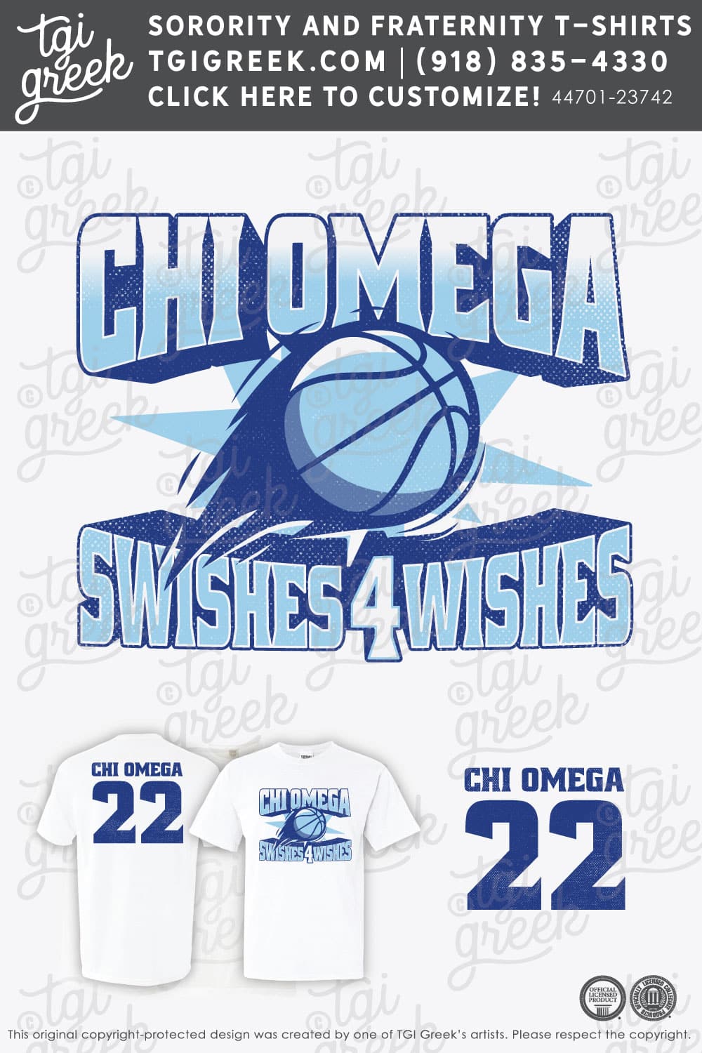 Chi Omega – AZSU Swishes For Wishes