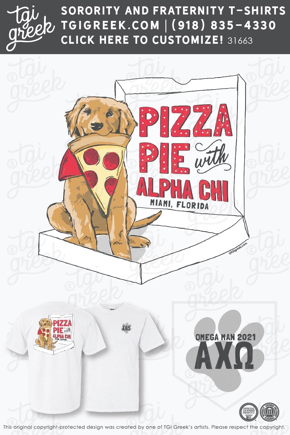 Alpha Chi Omega – Pizza Pie With Alpha Chi