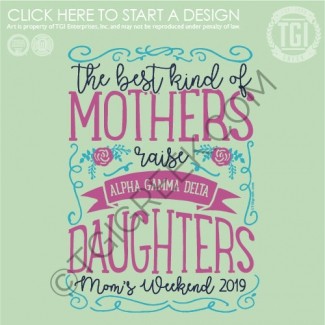 TGI-Alpha Gamma Delta Mom's Day Saying