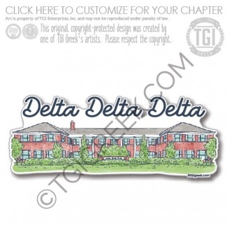 TGI Sorority House Stickers