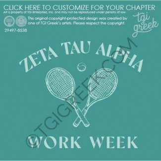 TGI – Zeta Tau Alpha Tennis