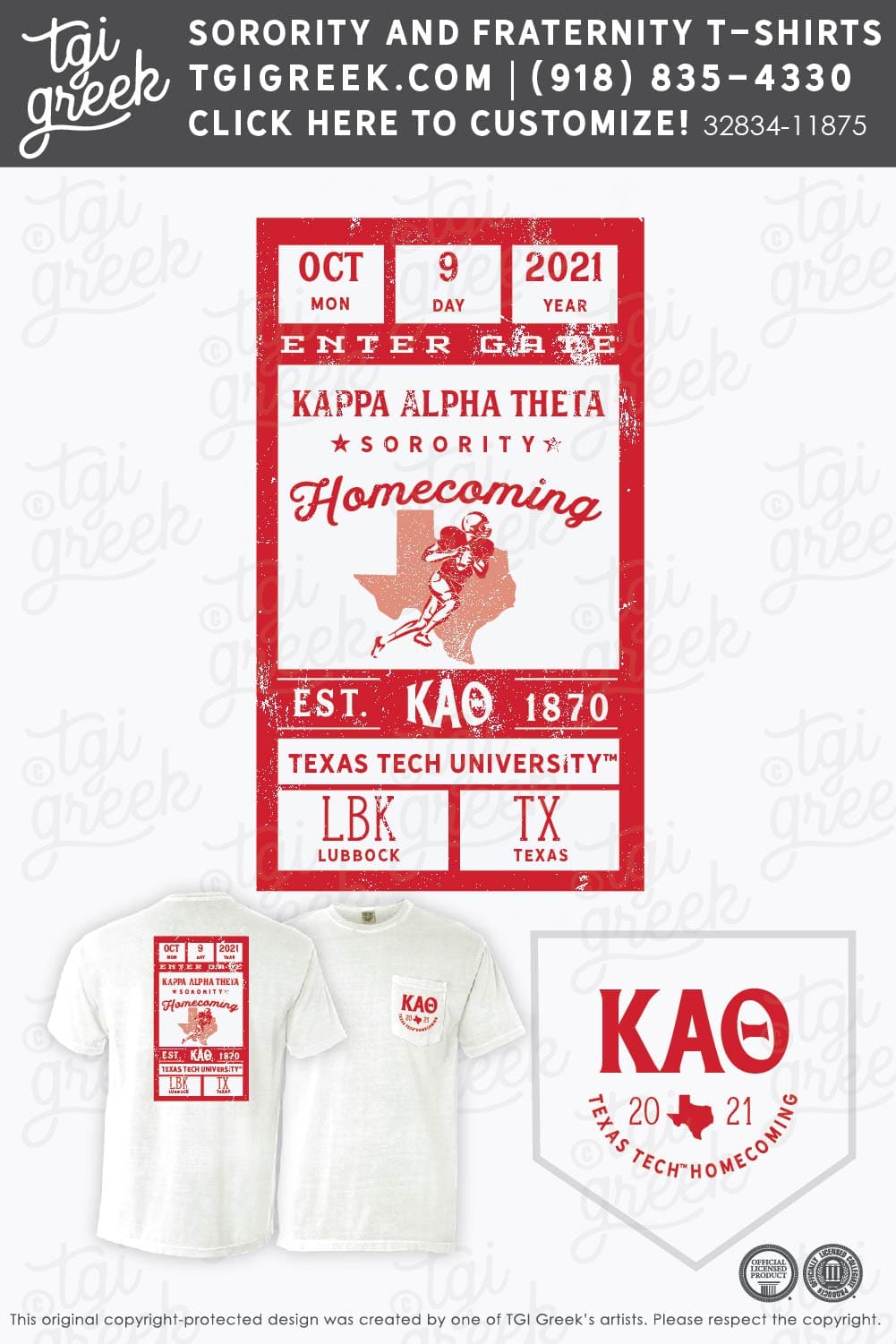 Kappa Alpha Theta – TXTECH Homecoming