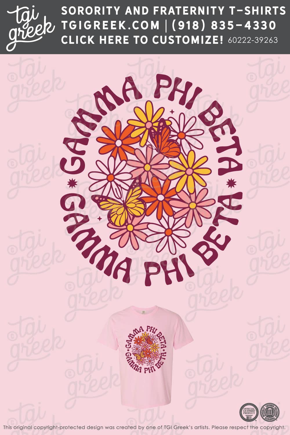 Gamma Phi Beta – TXSU PR Flowers