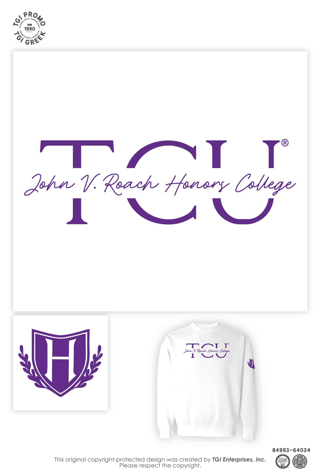 Texas Christian University – Honors Simple