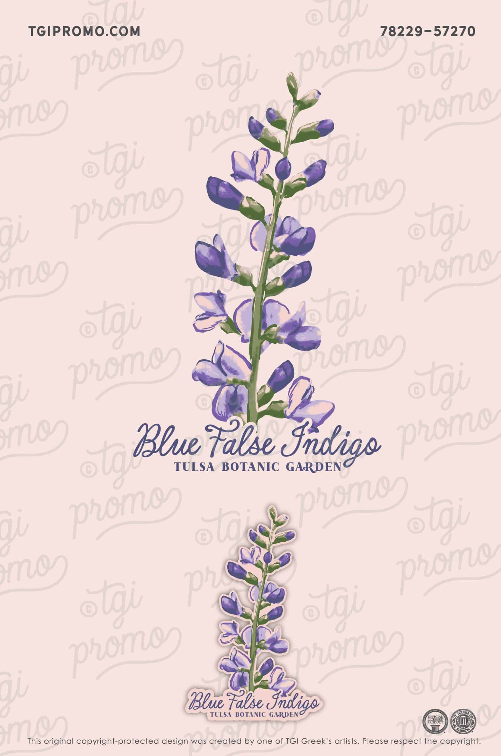 Tulsa Botanic Garden – Blue False Indigo