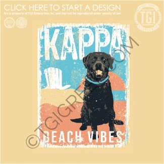 TGI-Kappa Kappa Gamma Black Lab Beach