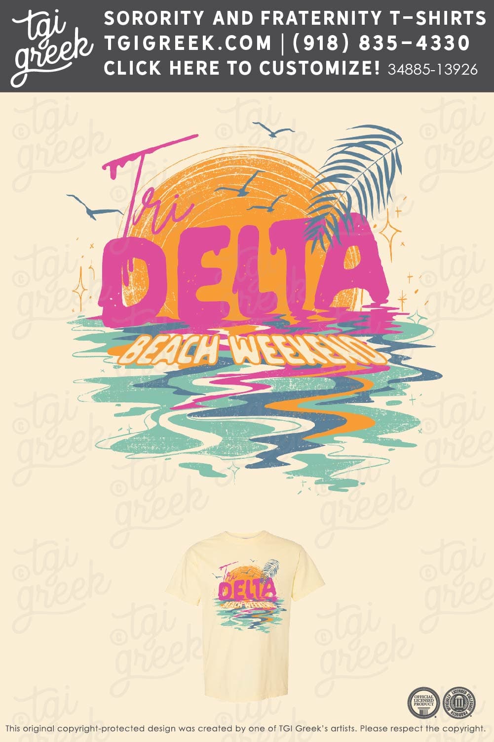 TGI – Delta Delta Delta Spring Break Sunset
