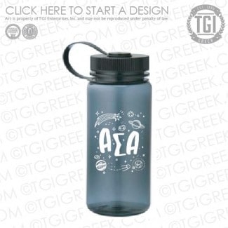 Alpha Sigma Alpha-GVSU Water Bottle