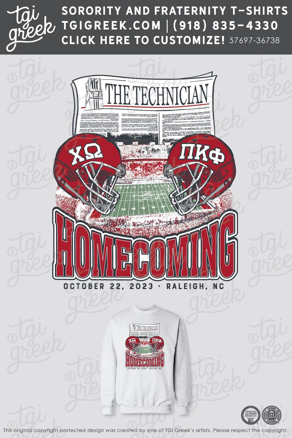 Chi Omega – NCSU Homecoming