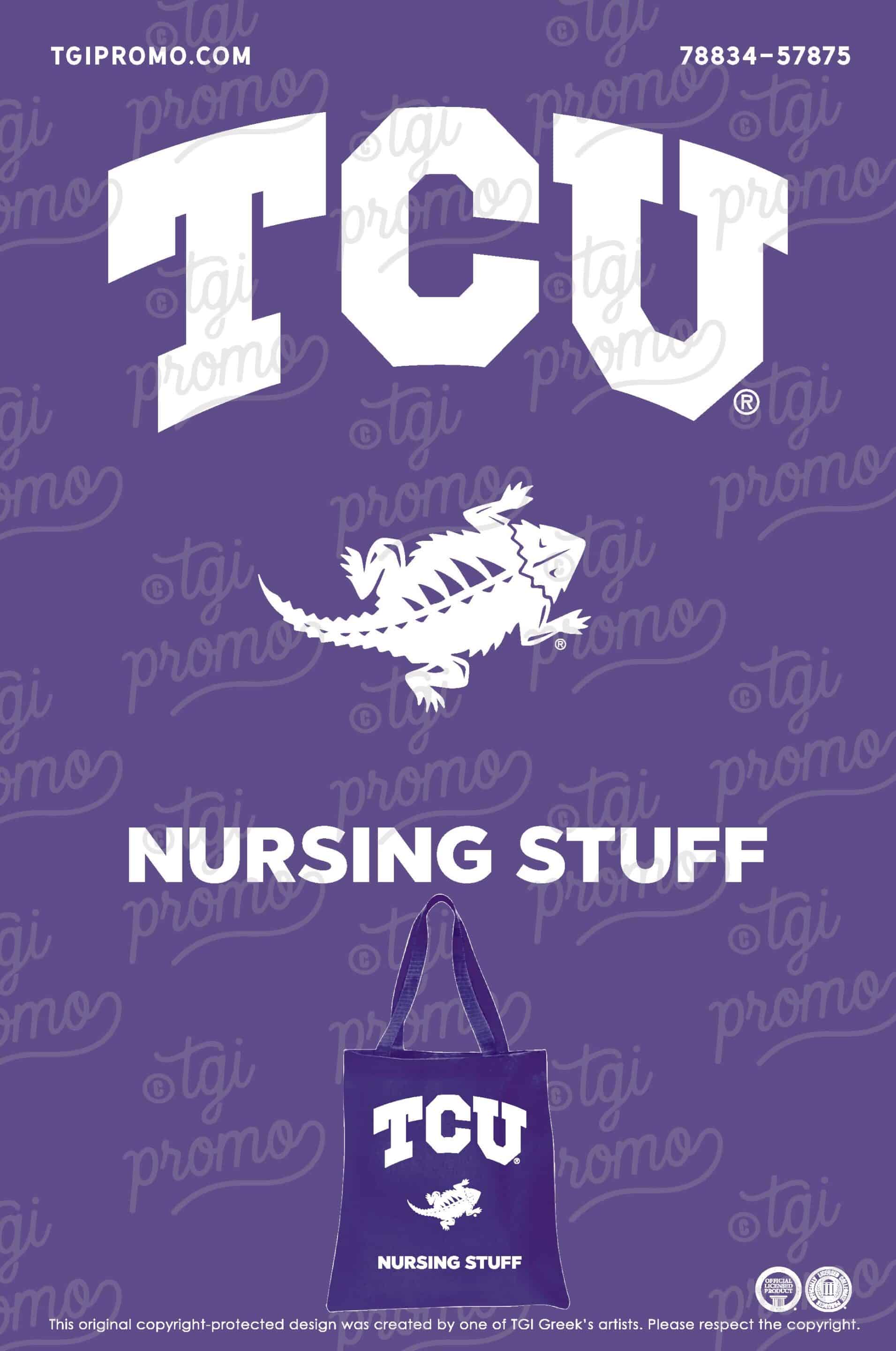 Texas Christian University – Nursing Staff Totes