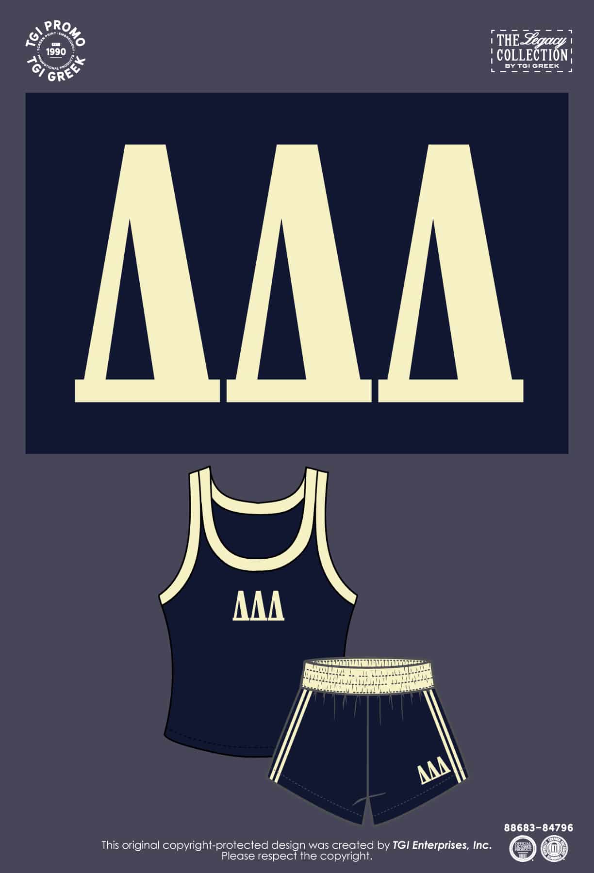 Delta Delta Delta – TGI Greek PR Set