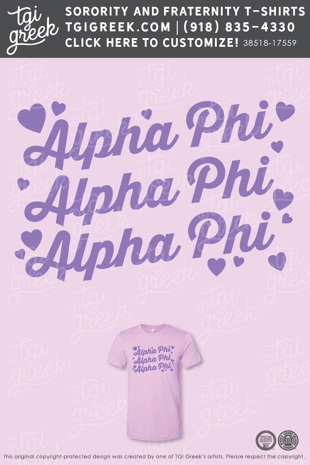 Alpha Phi – OU Open House Hearts