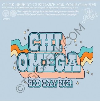 Chi Omega –  Bid Day