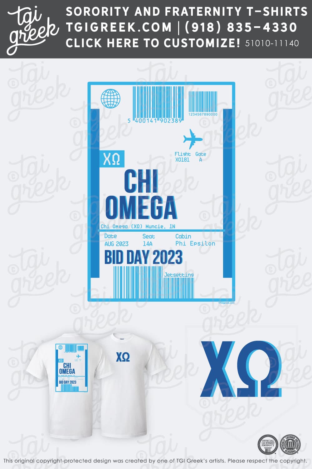 Chi Omega – BALL Bid Day