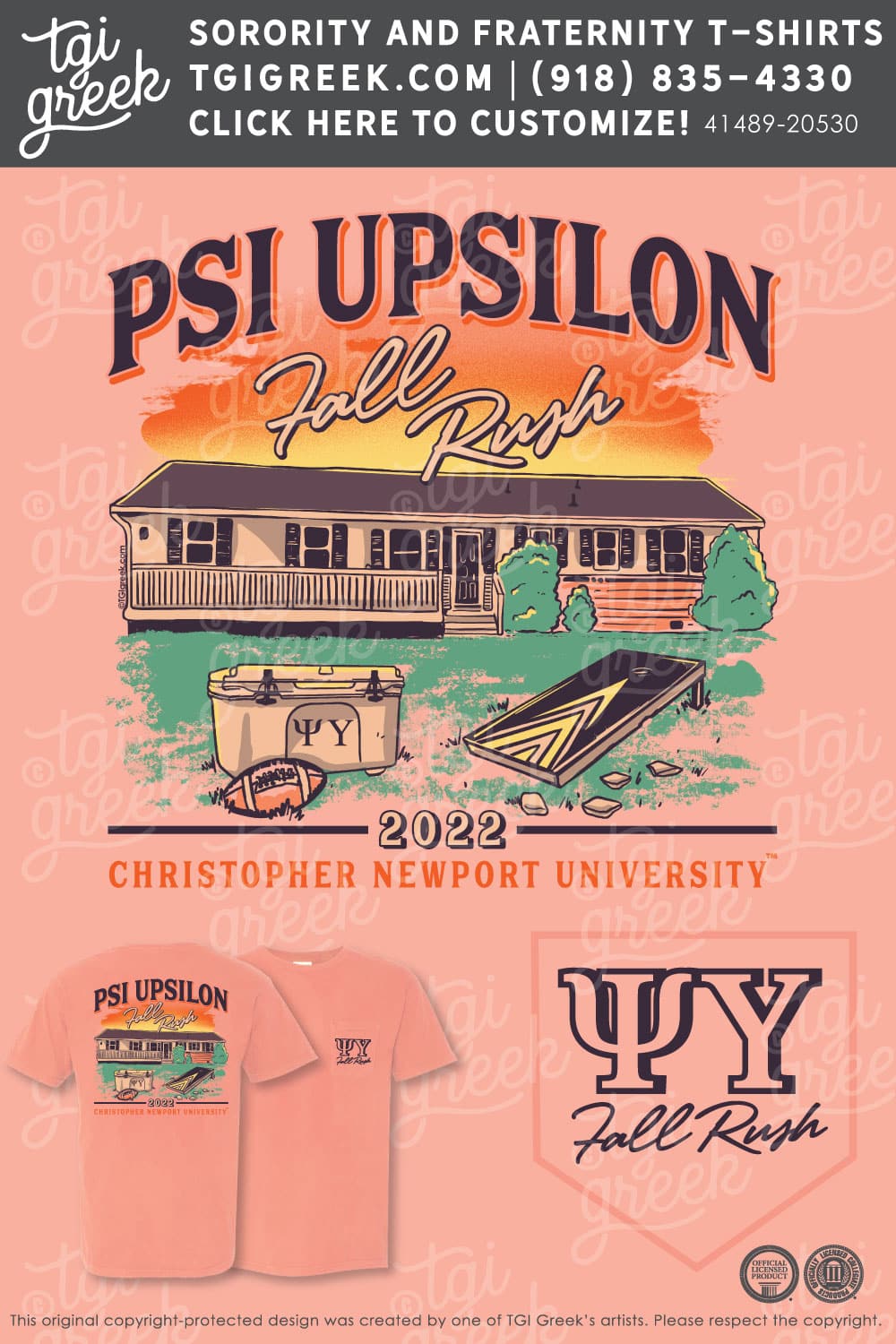 Psi Upsilon – CNU Fall Rush