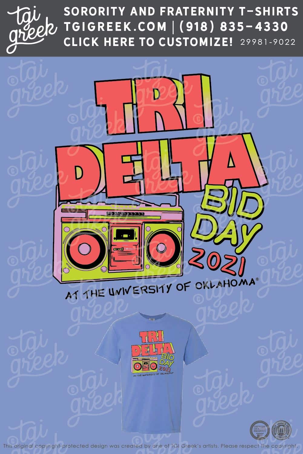 Delta Delta Delta – OU Bid Day