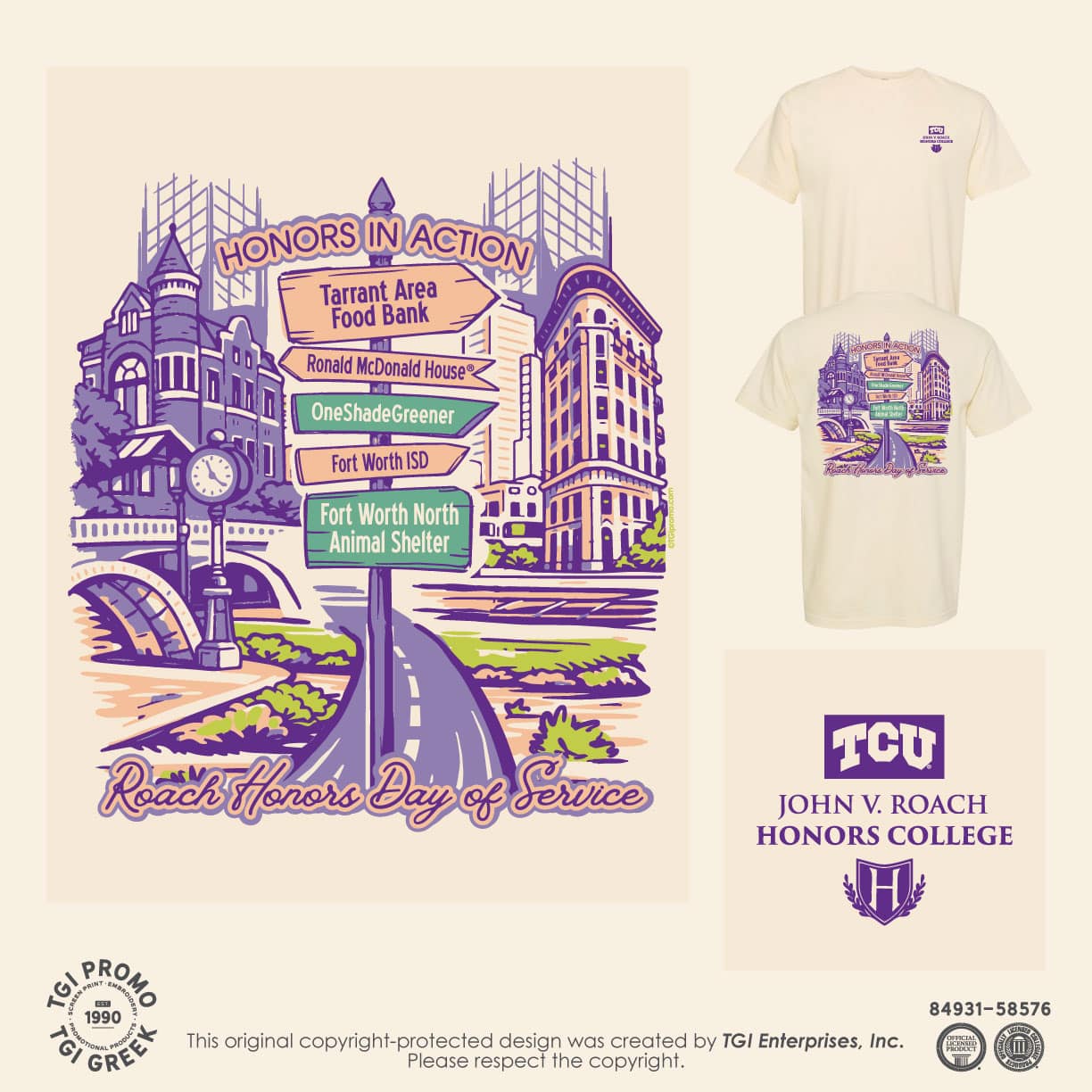 Texas Christian University – Honor’s Day of Service
