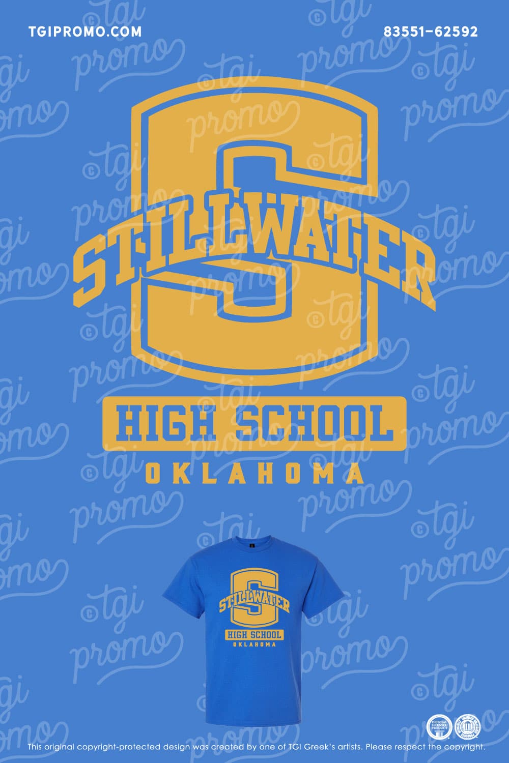 Stillwater HS – Vintage Athletic Text