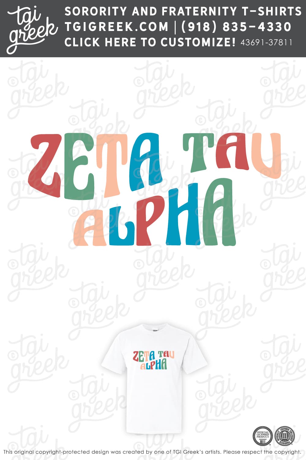 Zeta Tau Alpha – OSU Colorful