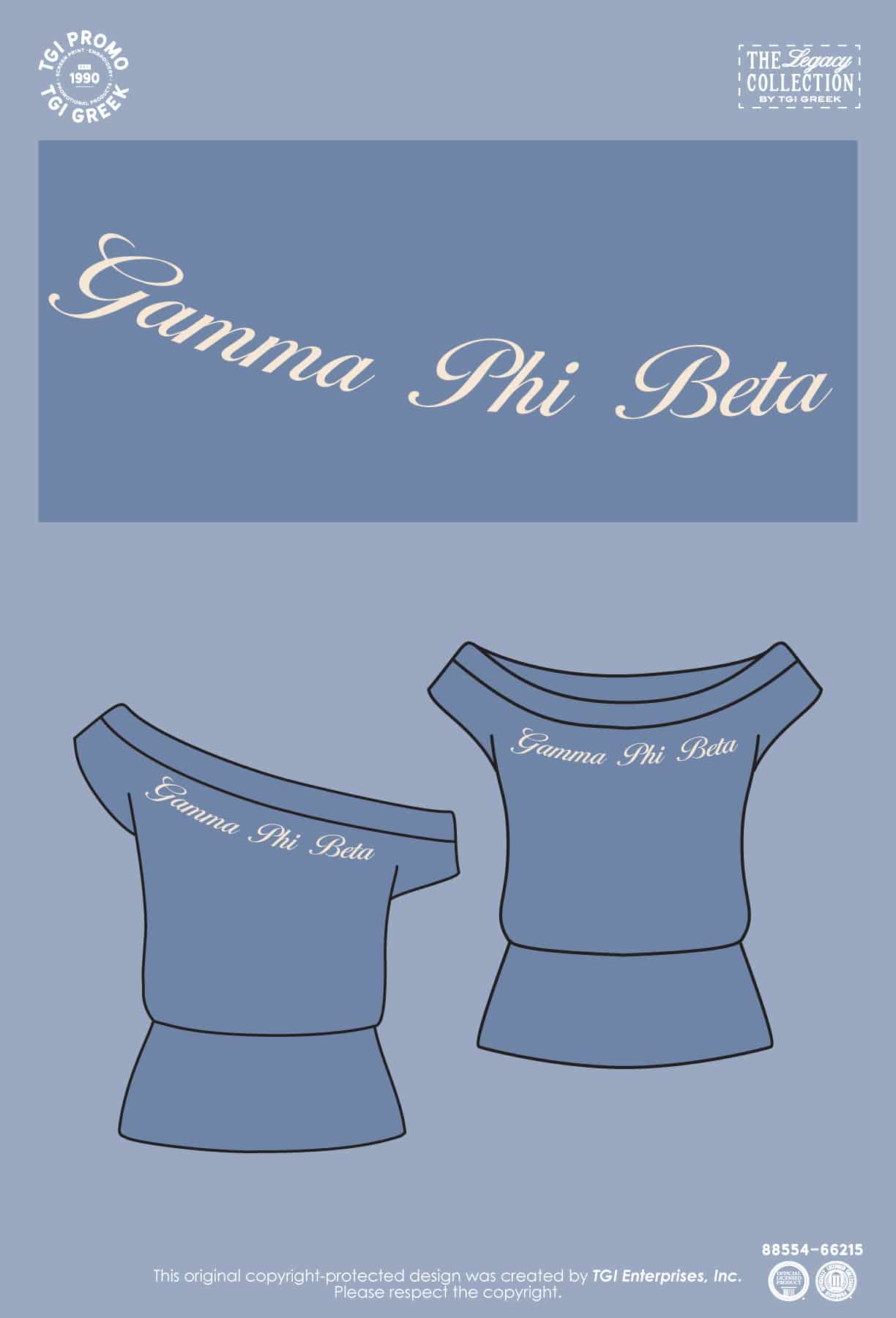 Gamma Phi Beta – TGI Greek New Stock PR
