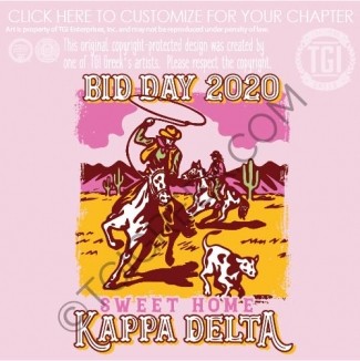 Kappa Delta – bid Day