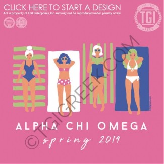 TGI-Alpha Chi Omega Spring Beach