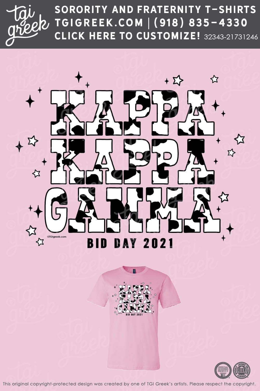 Kappa Kappa Gamma – DENI Bid Day