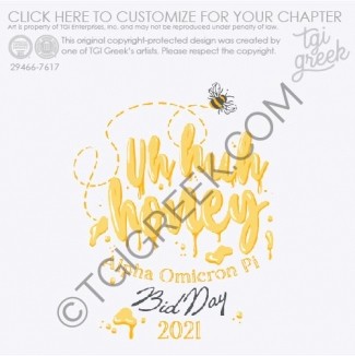 Alpha Omicron Pi – Bid Day Honey