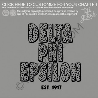 Delta Phi Epsilon – CAM PR Crewneck