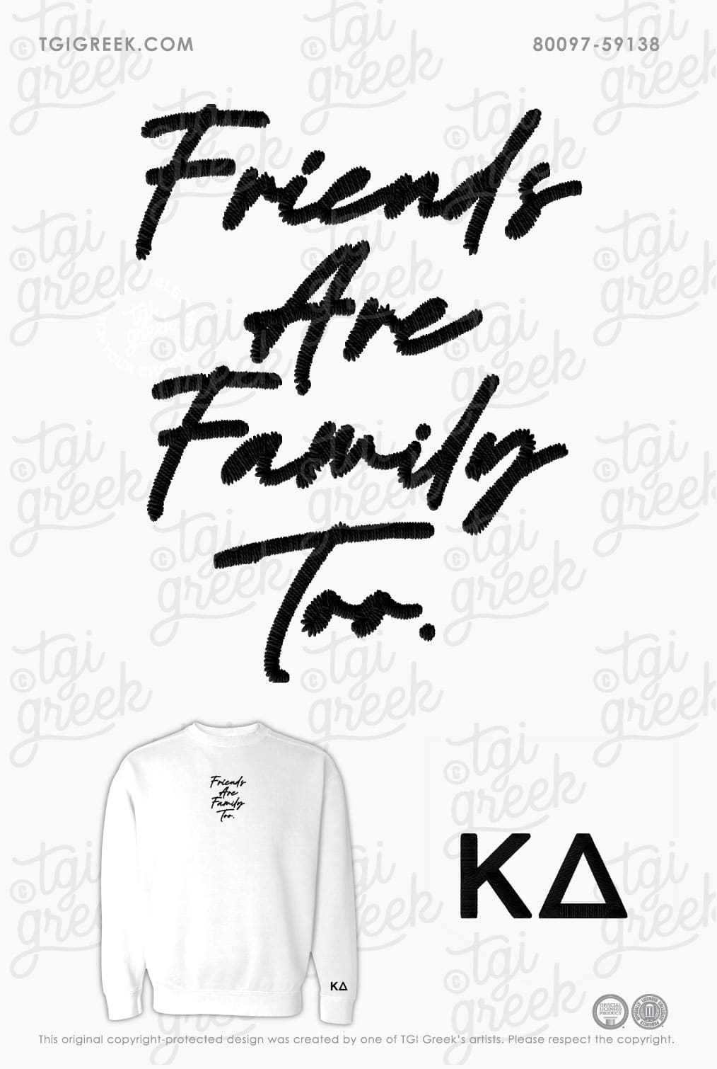 Kappa Delta – TGI Friends Are Family PR
