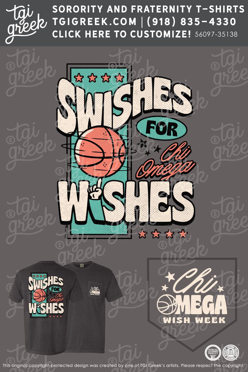Chi Omega – UNM Swishes For Wishes