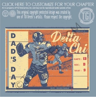 Delta Chi – dads Day Football