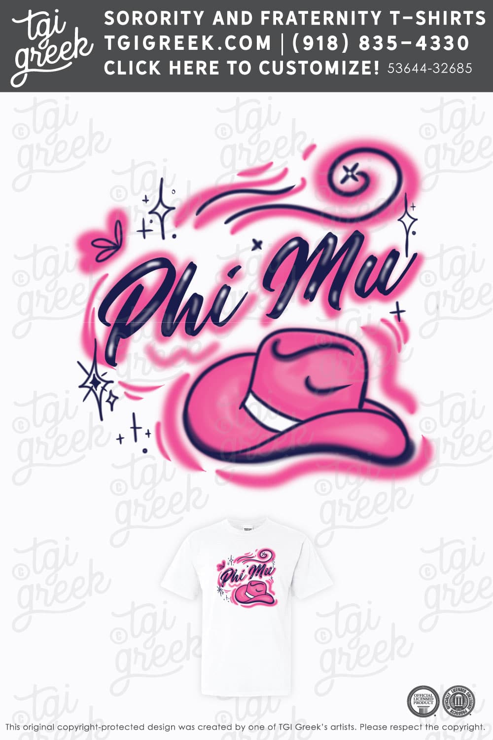 TGI – Phi Mu Airbrush