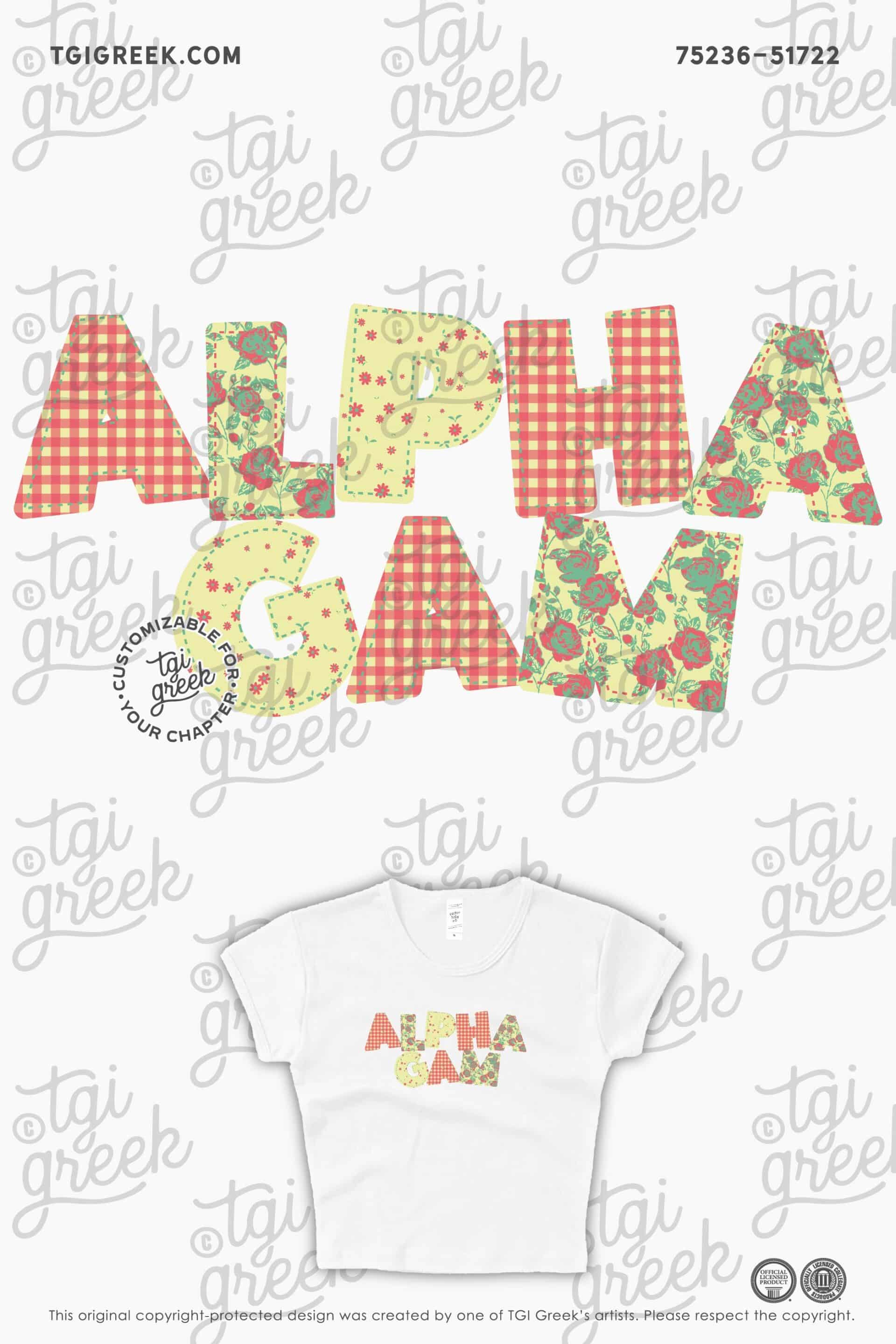 Alpha Gamma Delta – TXSU PR Week Baby Tee
