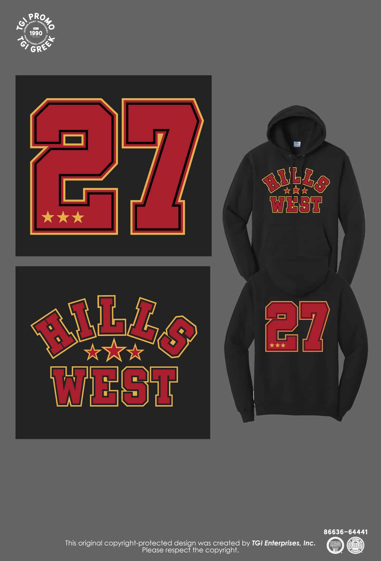 Half Hollow Hills High School West – Spring Class of ’27 Hoodie