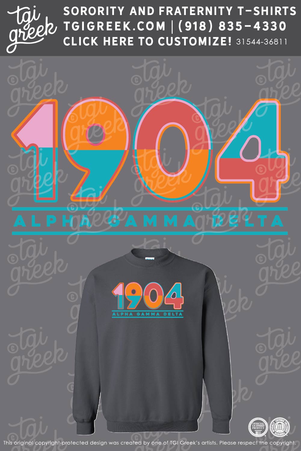 Alpha Gamma Delta – 1904 PR