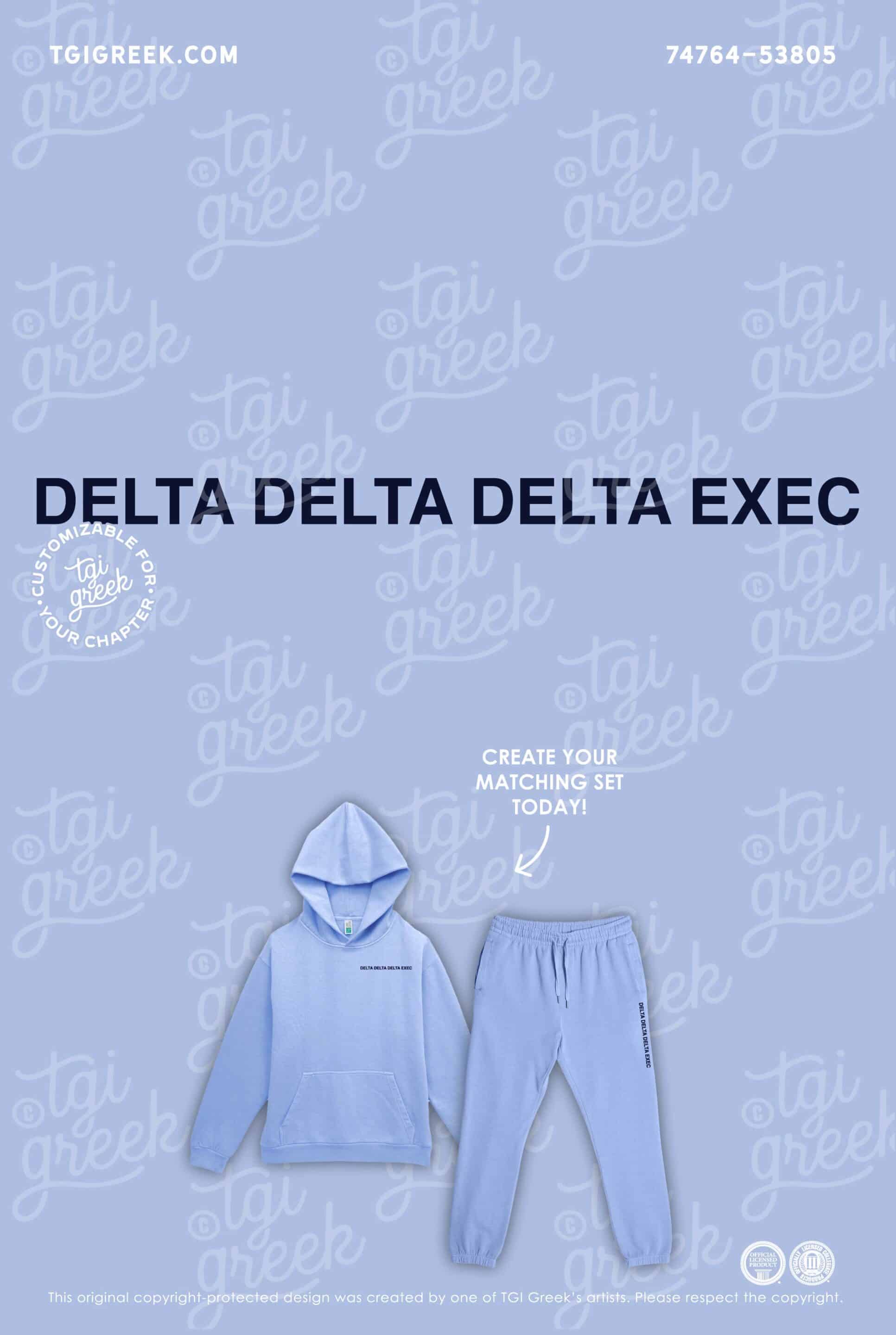 Delta Delta Delta – KU Exec Matching Set